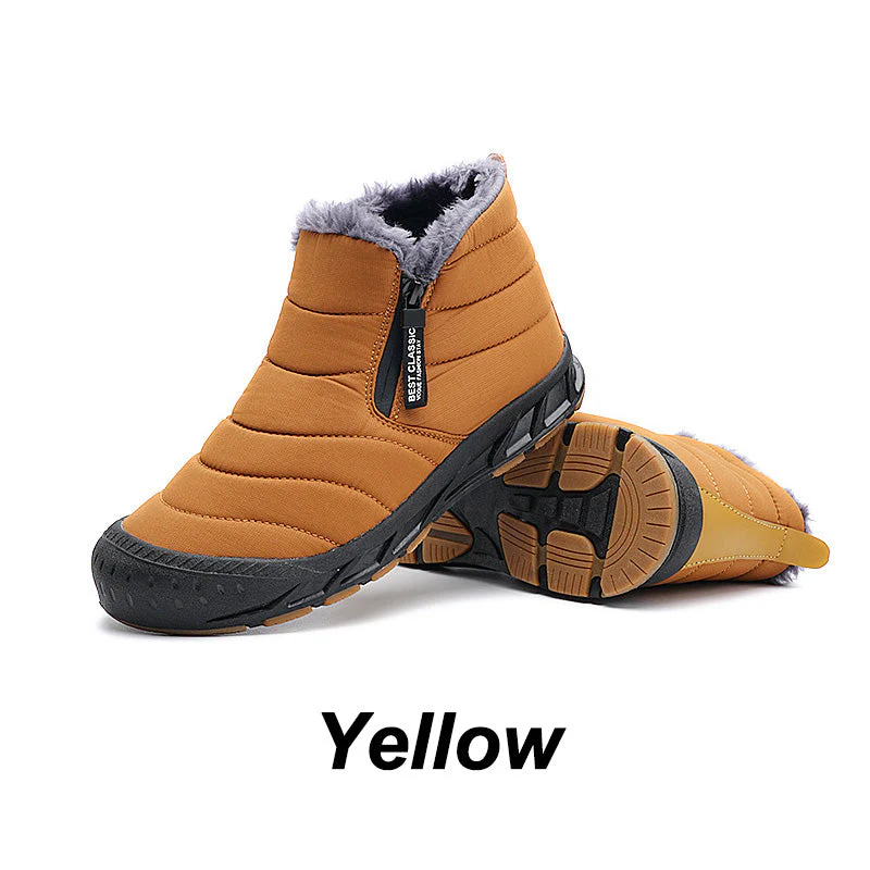 Bottes de neige rembourrées, chaudes et imperméables pour l'extérieur - Image 12