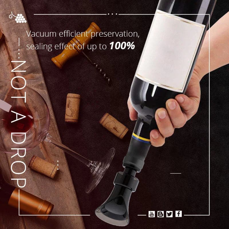 📢📢50 % de réduction !! ⏰Bouchon de vin rouge 2 en 1 (2 achet¨¦s, 1 gratuit) - Image 5
