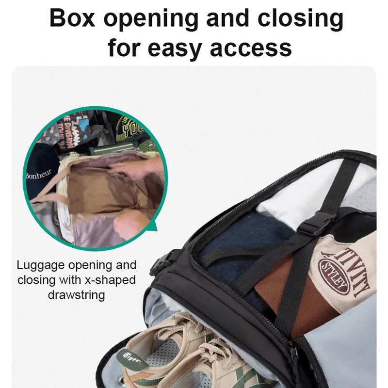 Box-Style Large Capacity Luggage Backpack🎒 - Image 4