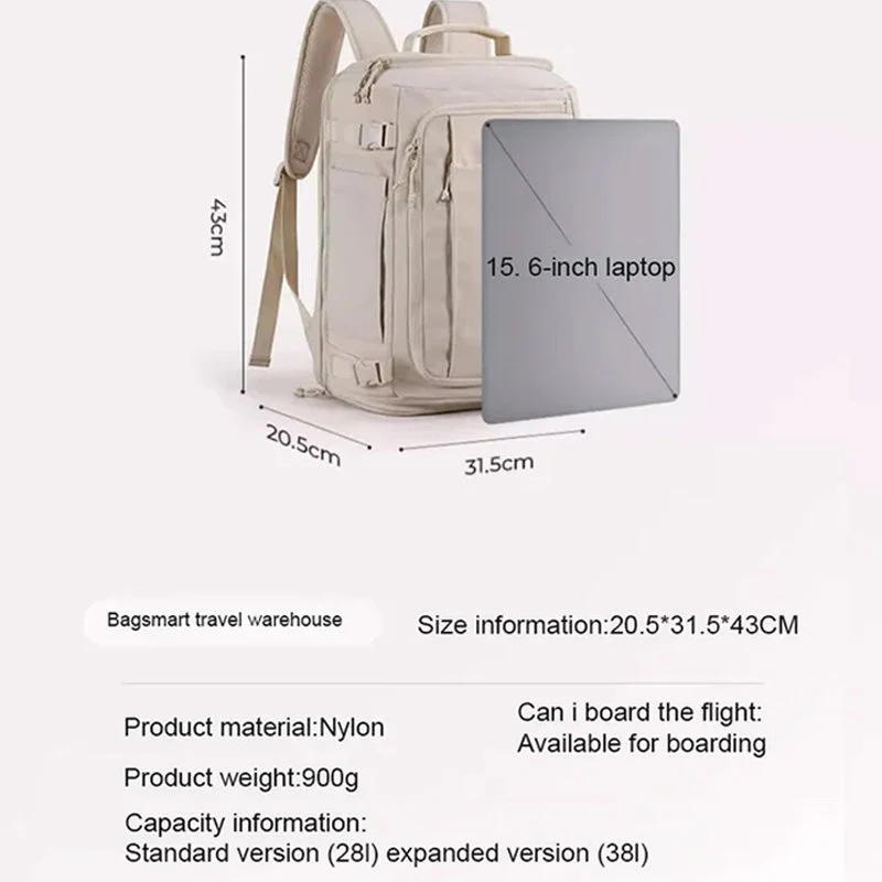 Box-Style Large Capacity Luggage Backpack🎒 - Image 8