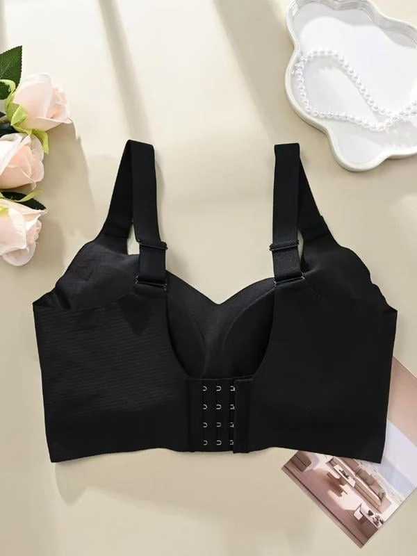 📢📢50 % de réduction !! ⏰Soutien-gorge push-up côtelé pour femmes, réglable et sans fil - Image 15