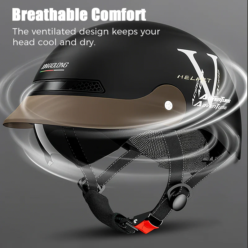 🛡️Casque de moto léger, respirant et résistant aux chocs📢📢3 dernières heures : Grande vente⏰⏰ - Image 13
