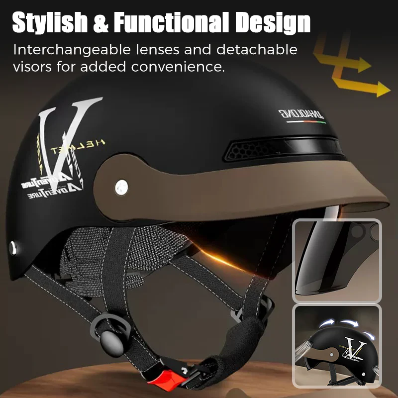 🛡️Casque de moto léger, respirant et résistant aux chocs📢📢3 dernières heures : Grande vente⏰⏰ - Image 14
