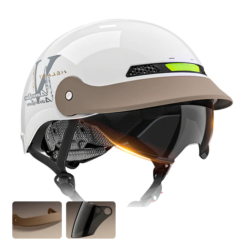 🛡️Casque de moto léger, respirant et résistant aux chocs📢📢3 dernières heures : Grande vente⏰⏰ - Image 5