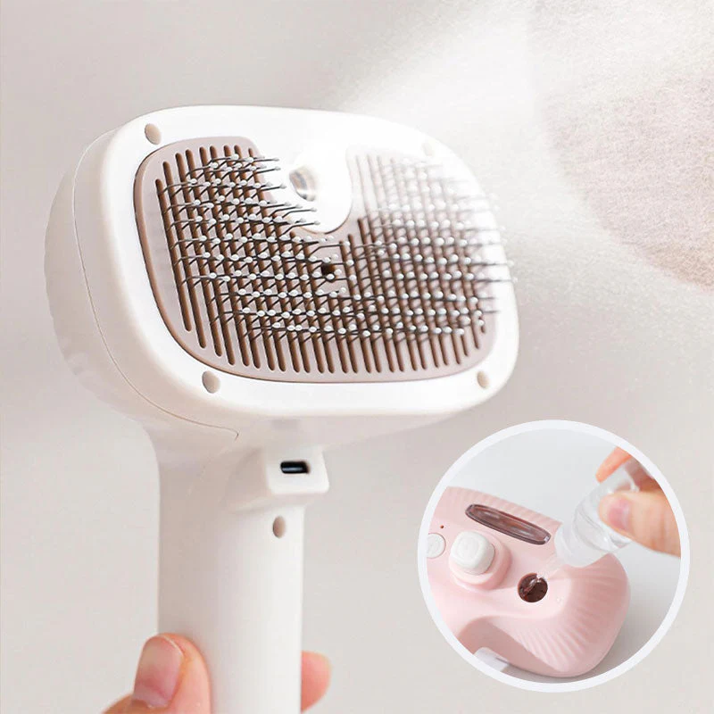 💥Brosse à vapeur rechargeable autonettoyante pour animaux de compagnie - Image 3