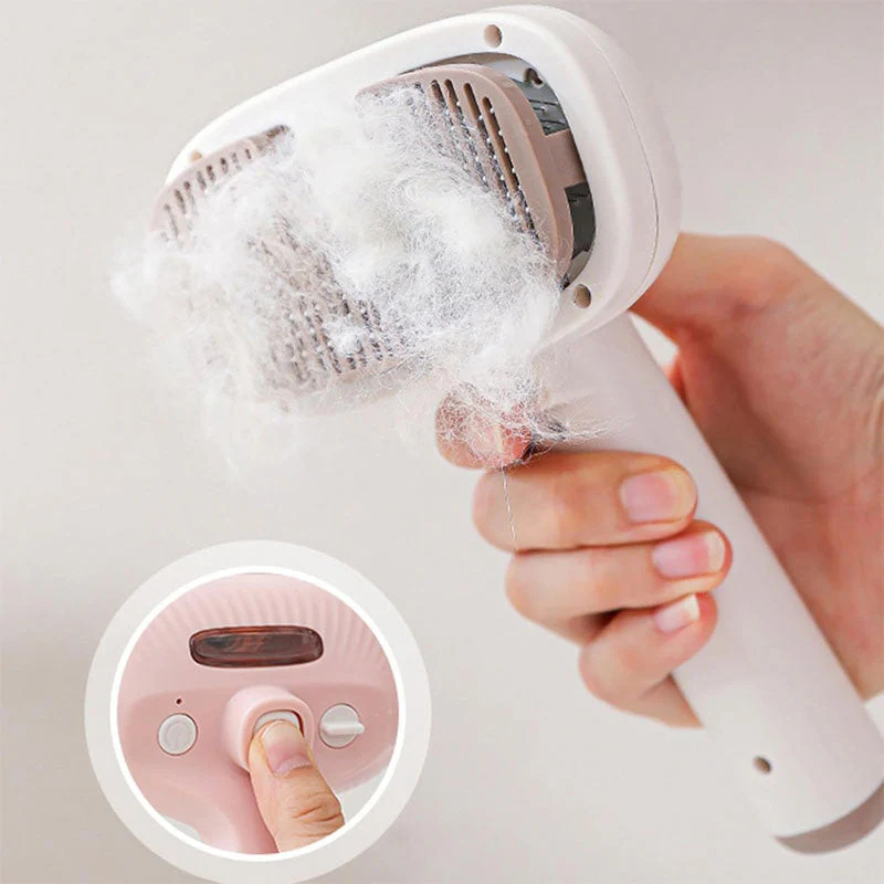 💥Brosse à vapeur rechargeable autonettoyante pour animaux de compagnie - Image 4