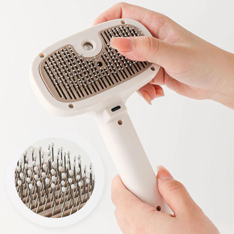 💥Brosse à vapeur rechargeable autonettoyante pour animaux de compagnie - Image 5