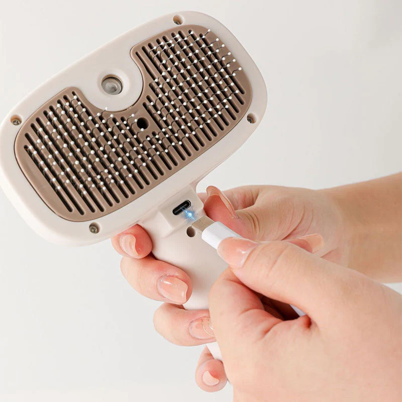 💥Brosse à vapeur rechargeable autonettoyante pour animaux de compagnie - Image 9