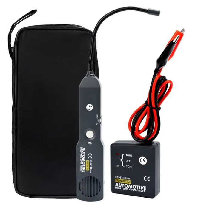 đąđą50 % DE RĂDUCTION !! â° Testeur de circuit ouvert/court-circuit automobile EM415 - Sonde CC et gĂ©nĂ©rateur audio de localisation de dĂ©fauts (prend en charge les tensions infĂ©rieures Ă 42 V)