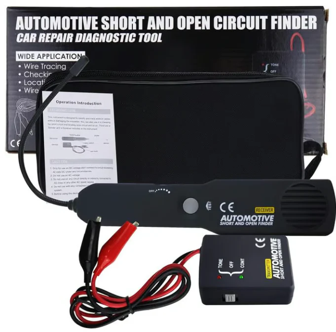 đąđą50 % DE RĂDUCTION !! â° Testeur de circuit ouvert/court-circuit automobile EM415 - Sonde CC et gĂ©nĂ©rateur audio de localisation de dĂ©fauts (prend en charge les tensions infĂ©rieures Ă 42 V) - Image 3