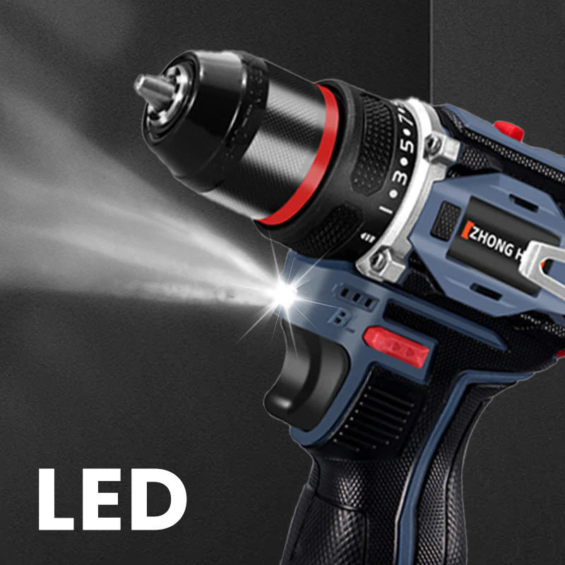 📢📢50 % DE RÉDUCTION !!! ✨Perceuse électrique sans fil avec batterie et chargeur - Image 4