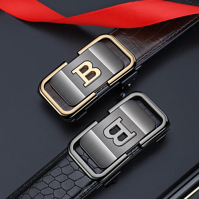Nouveautés d'automne à -50% : Dernières 3 heures !💖Ceinture à boucle automatique à motif crocodile pour hommes - Image 6