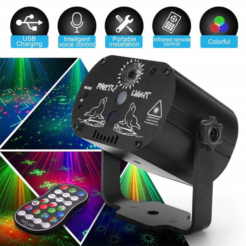 🎊LED Lampes laser de scène!✨Vendu à prix réduit ! - Image 3