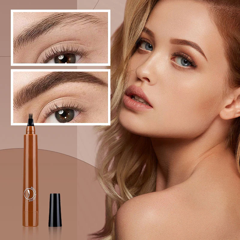 🔥Crayon à sourcils 4-End Natural, Créez rapidement un maquillage de sourcils élégant🔥