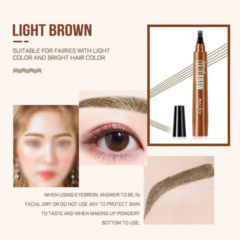 🔥Crayon à sourcils 4-End Natural, Créez rapidement un maquillage de sourcils élégant🔥 - Image 8