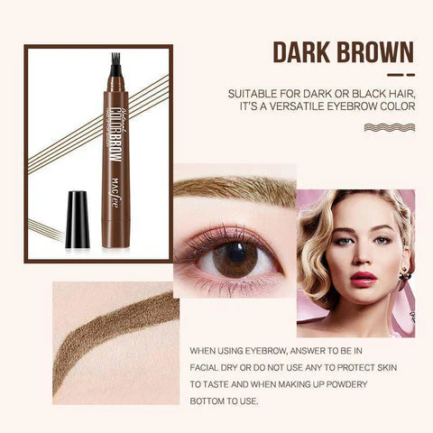 🔥Crayon à sourcils 4-End Natural, Créez rapidement un maquillage de sourcils élégant🔥 - Image 9