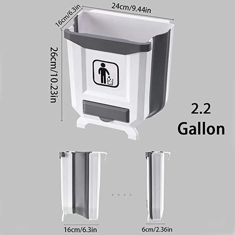 🚀😍Obtenez 5 rouleaux de sacs poubelle gratuitement🗑️Poubelle pliable pour armoires de cuisine✨ - Image 11