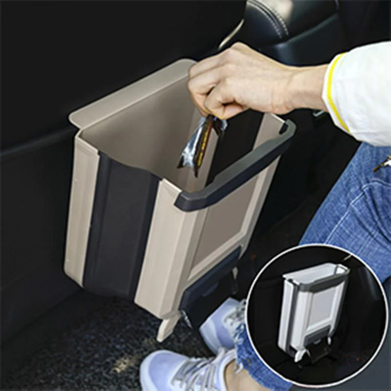 🚀😍Obtenez 5 rouleaux de sacs poubelle gratuitement🗑️Poubelle pliable pour armoires de cuisine✨ - Image 7