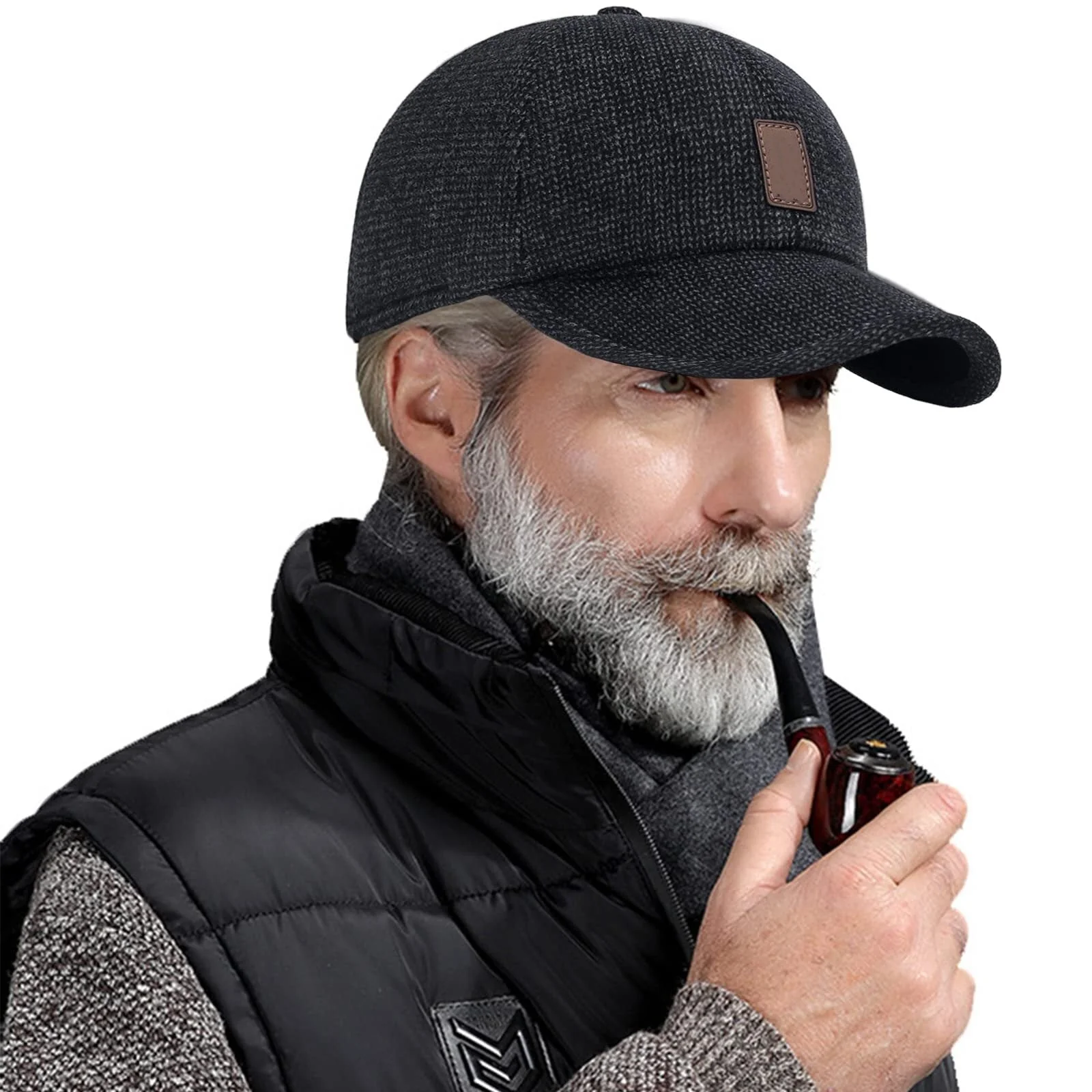 📢📢40 % de réduction !!!🎁Le cadeau idéal pour les personnes âgées !-Casquette de baseball légère et chaude pour l'hiver🎅 - Image 6