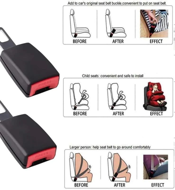 📢📢Achetez-en 5 et obtenez-en 5 gratuits⏰Rallonge de Boucle de Ceinture de Sécurité pour Voiture - Image 5