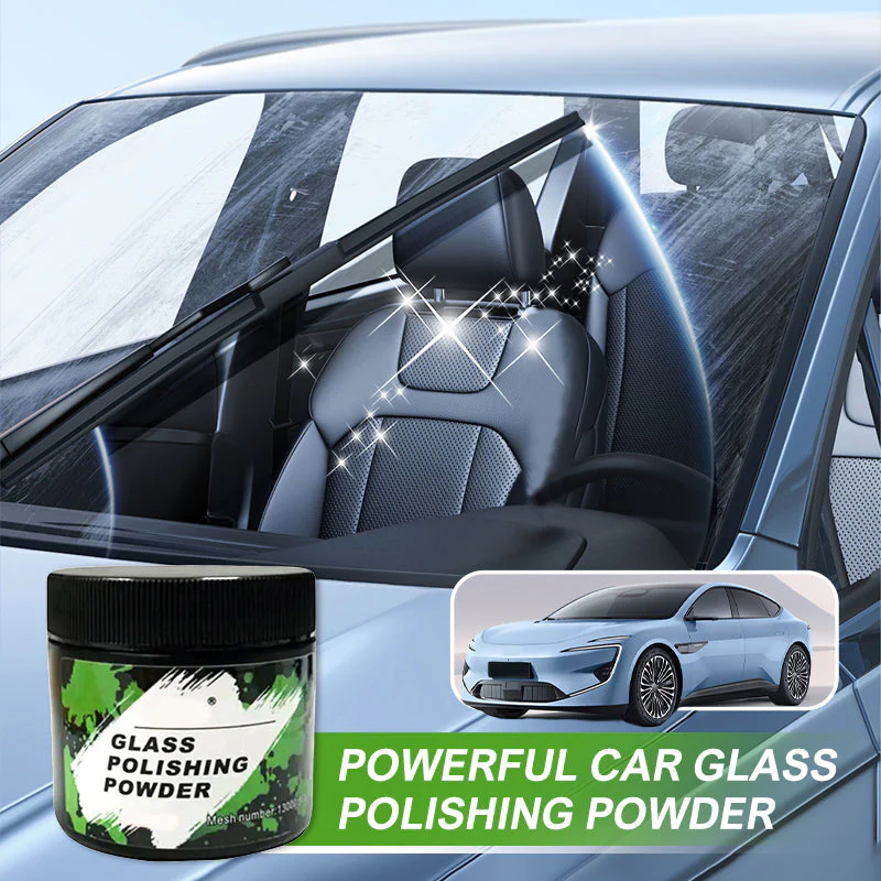 📢📢50% DE RÉDUCTION !!! 🎅Poudre de polissage pour vitres d'automobiles