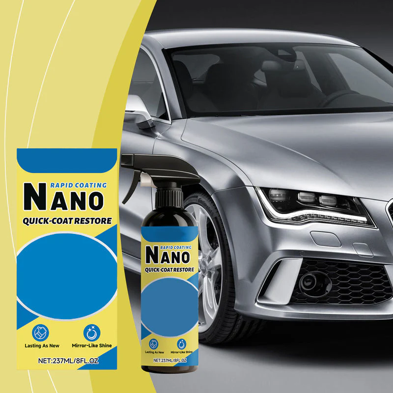 📢📢Achetez 2 recevez 1 gratuit⏰Spray nano-revêtement pour voiture - Restauration rapide et brillance miroir