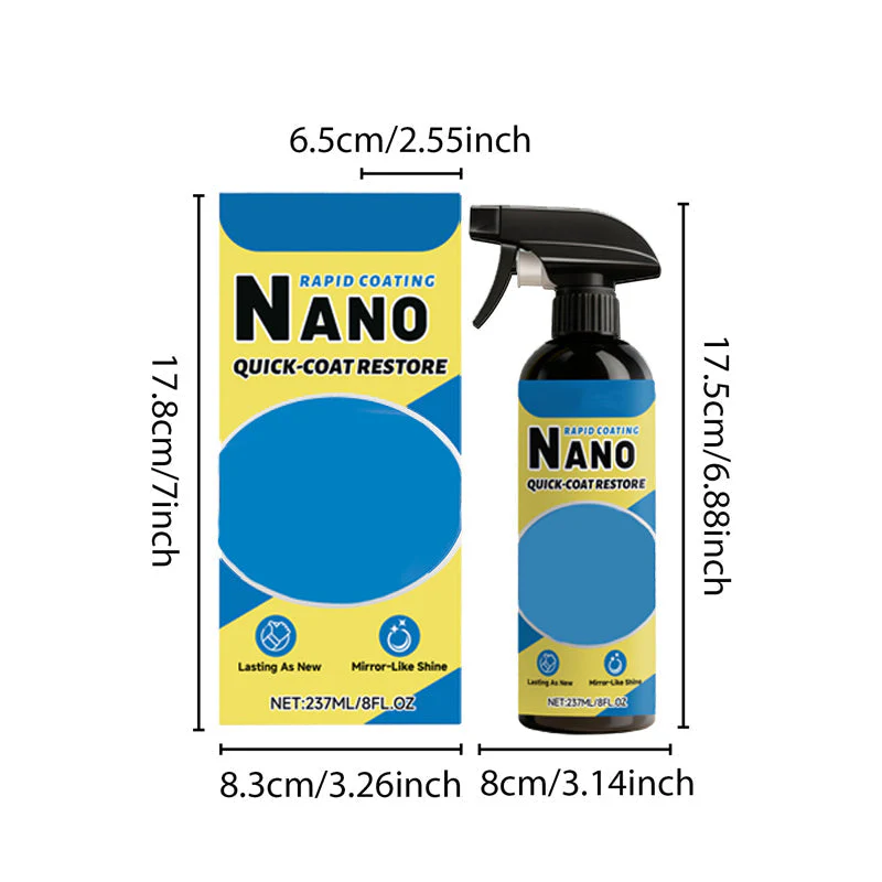 📢📢Achetez 2 recevez 1 gratuit⏰Spray nano-revêtement pour voiture - Restauration rapide et brillance miroir - Image 9