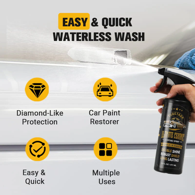 🏆🚗 Acheter 2 obtenir 1 gratuit 🔥 Spray de revêtement en céramique Toretark®Ultimate - Image 3