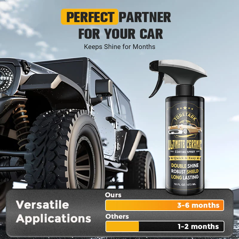 🏆🚗 Acheter 2 obtenir 1 gratuit 🔥 Spray de revêtement en céramique Toretark®Ultimate - Image 4