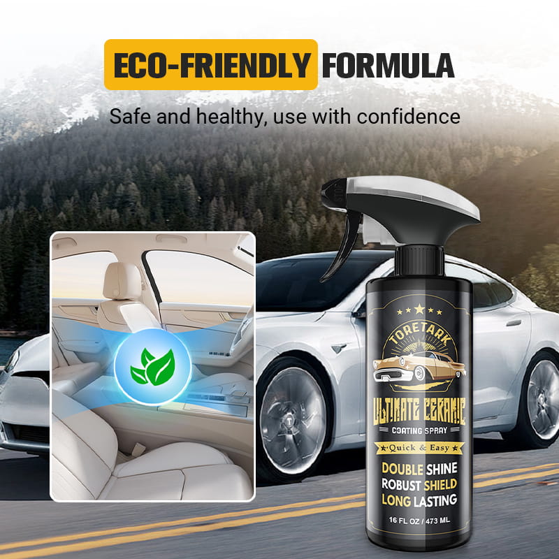 🏆🚗 Acheter 2 obtenir 1 gratuit 🔥 Spray de revêtement en céramique Toretark®Ultimate - Image 6