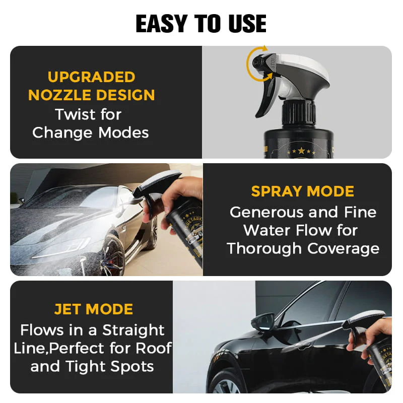 🏆🚗 Acheter 2 obtenir 1 gratuit 🔥 Spray de revêtement en céramique Toretark®Ultimate - Image 8