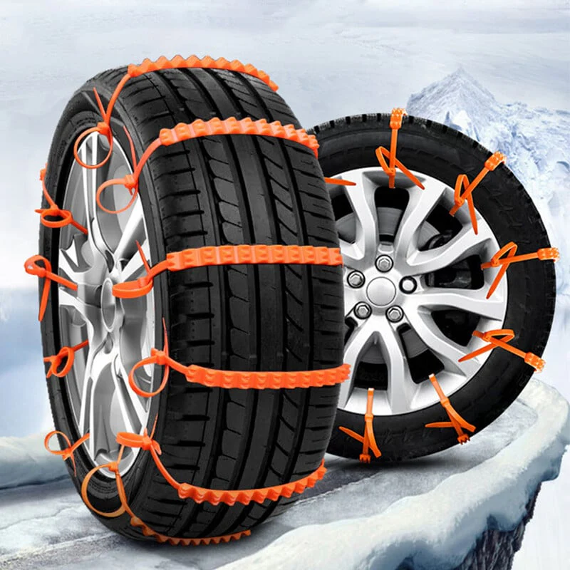 🔥 Dernier Jour de Promo ! ✨ Chaînes Antidérapantes Voiture - Nylon Résistant à -35°C, Installation Express 10s, Sécurité Toutes Routes Glissantes ❄️🚗 - Image 11