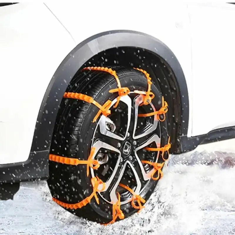 🔥 Dernier Jour de Promo ! ✨ Chaînes Antidérapantes Voiture - Nylon Résistant à -35°C, Installation Express 10s, Sécurité Toutes Routes Glissantes ❄️🚗 - Image 14
