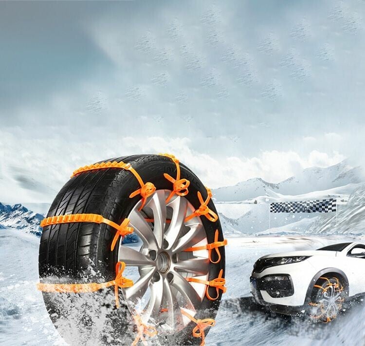 🔥 Dernier Jour de Promo ! ✨ Chaînes Antidérapantes Voiture - Nylon Résistant à -35°C, Installation Express 10s, Sécurité Toutes Routes Glissantes ❄️🚗 - Image 15