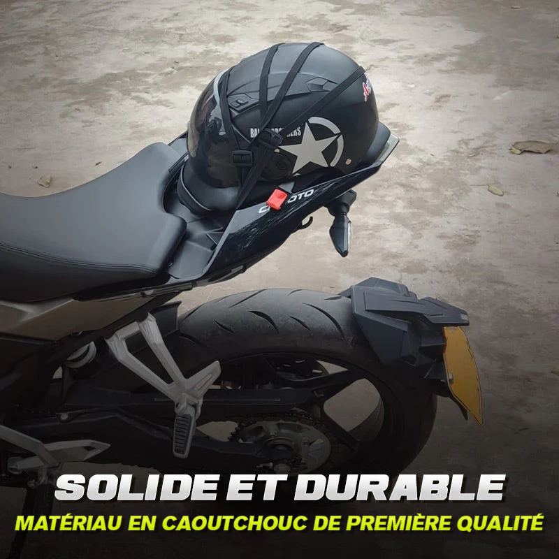 Corde pour casque hautement élastique Cordon de fixation pour bagages - Image 3