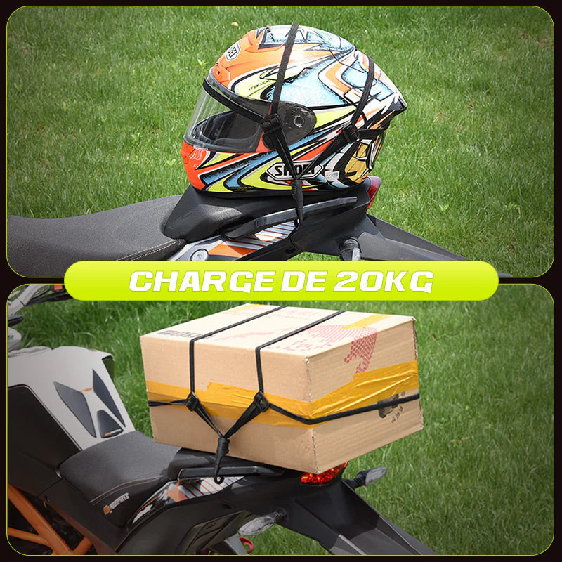 Corde pour casque hautement élastique Cordon de fixation pour bagages - Image 6