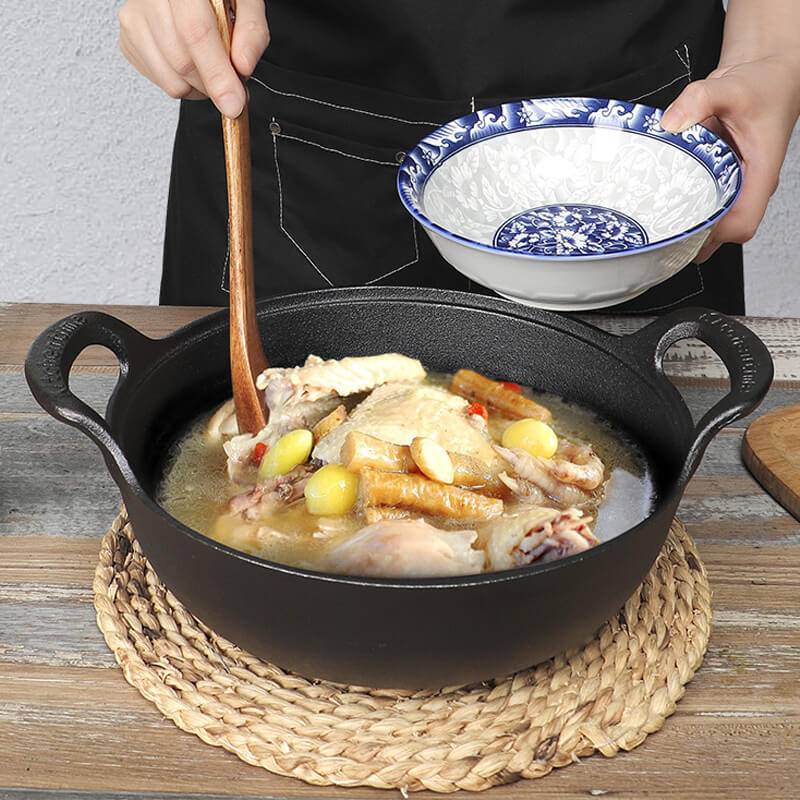 🍳C'est le dernier jour de la campagne🔥Pot en fer épais non revêtu(🚀75% de réduction) - Image 2
