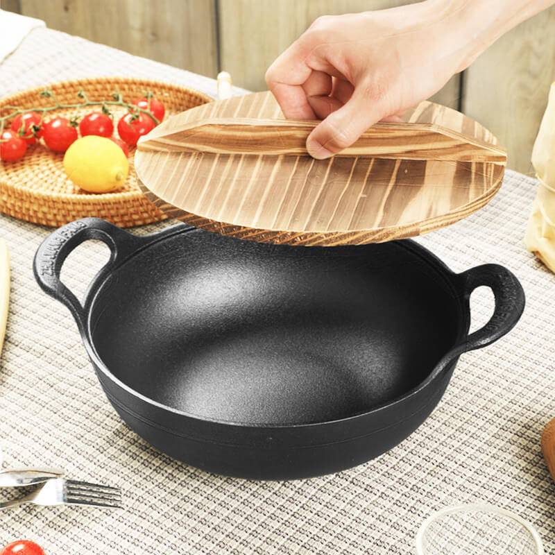 🍳C'est le dernier jour de la campagne🔥Pot en fer épais non revêtu(🚀75% de réduction) - Image 4