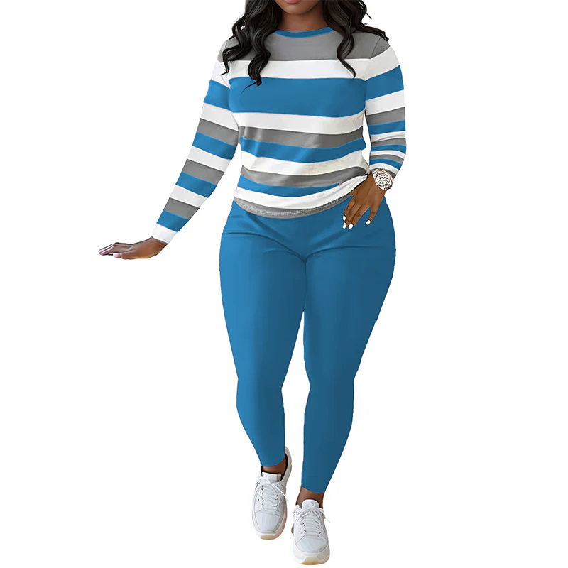 📢📢70 % DE RÉDUCTION !! ⏰Ensemble 2 pièces décontracté pour femme👚👖 - Image 10