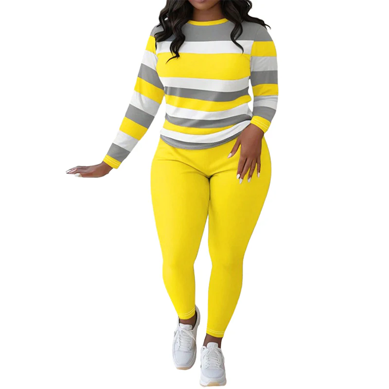 📢📢70 % DE RÉDUCTION !! ⏰Ensemble 2 pièces décontracté pour femme👚👖 - Image 8