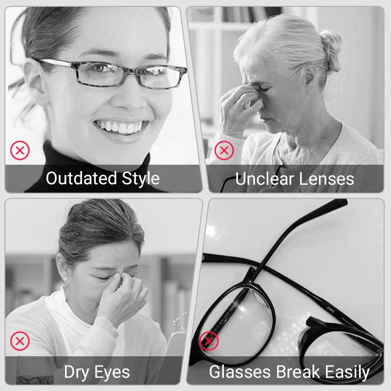 📢📢50% DE RÉDUCTION ! ✨Lunettes de lecture œil-de-chat avec filtre anti-lumière bleue - Image 2