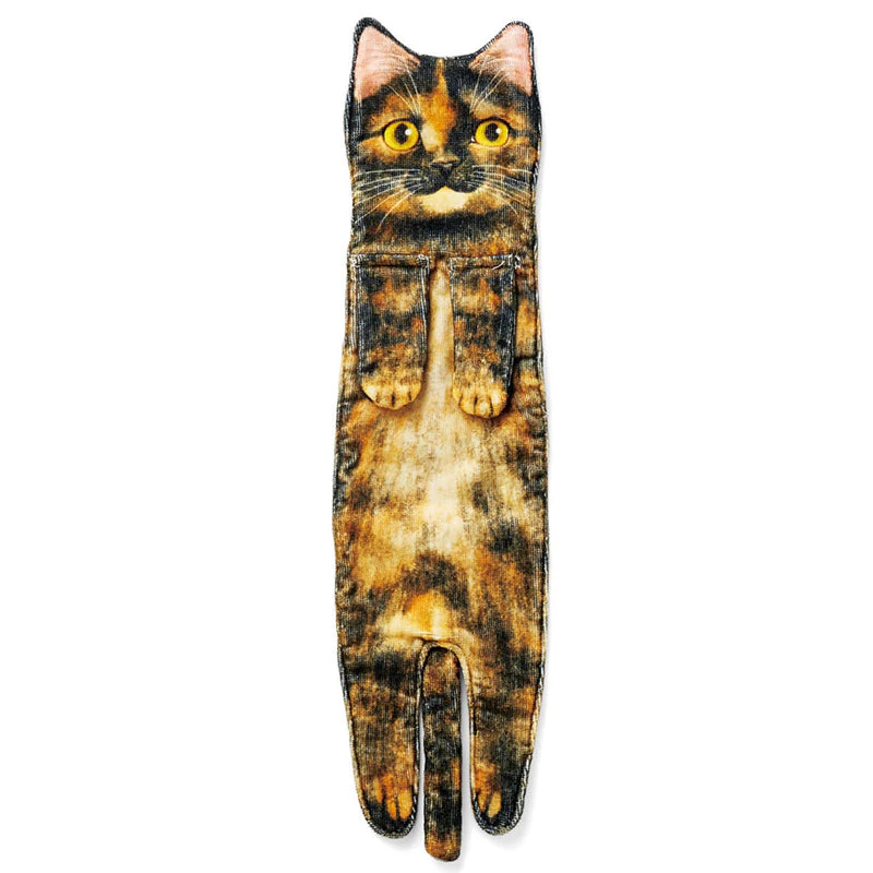 🎁DERNIER JOUR DE SOLDES 50% DE RÉDUCTION✨😺Serviette à main mignonne avec motif chat🐾 - Image 12