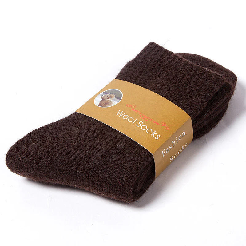 Chaussettes en laine épaisse haut de gamme [Pour les Hommes qui Savent : La Paire Invisible qui Tout Change] - Image 2