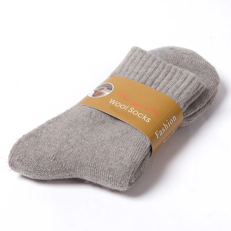 Chaussettes en laine épaisse haut de gamme [Pour les Hommes qui Savent : La Paire Invisible qui Tout Change] - Image 3