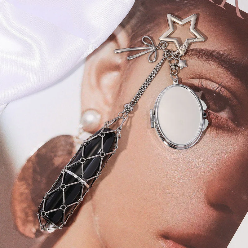 đąđą50 % de rĂ©duction !! â° L'Indispensable ĂlĂ©gant â Porte-Gloss avec Miroir â ProtĂšge et Met en Valeur Votre Collection - Image 5
