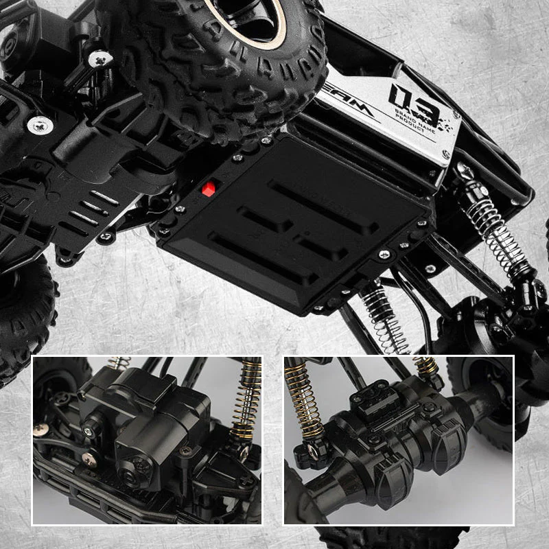 đąđą50 % de rĂ©duction !!!đ
Voiture RC 4x4 tout-terrain â ChĂąssis en alliage, double moteur, barre anti-collision. Livraison rapide ! - Image 6