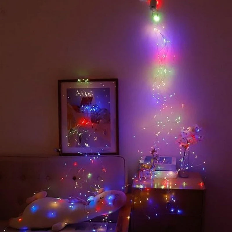📢📢 60% DE RÉDUCTION ! ✨Guirlandes Lumineuses LED de Noël avec Effet Scintillant de Luciole - Image 10
