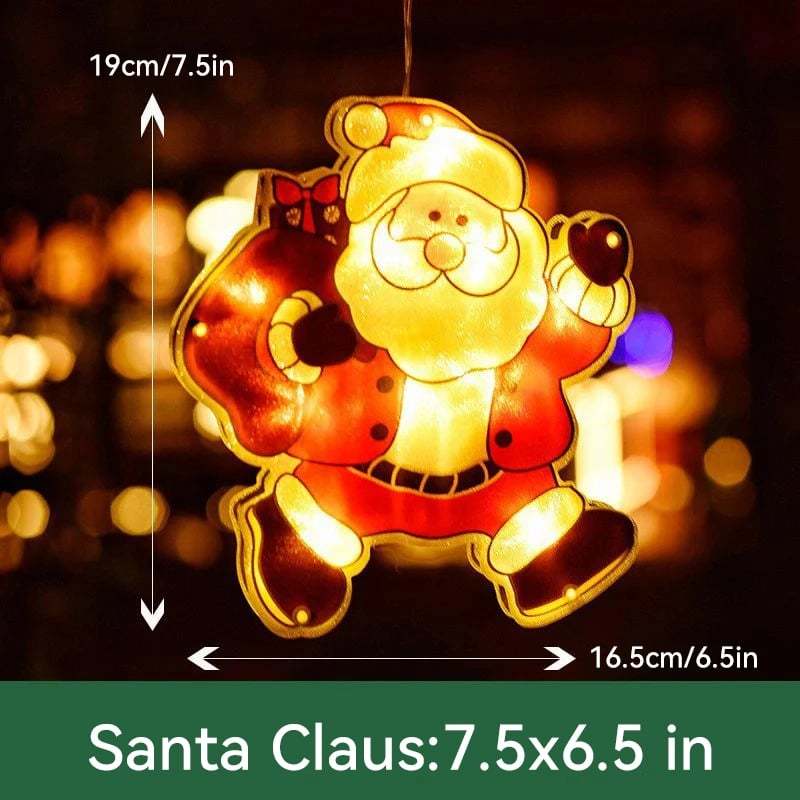 🎄Vente de Noël anticipée -50% de réduction🎊Lumières à ventouse pour fenêtre de Noël🎅 - Image 10