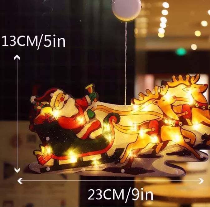 🎄Vente de Noël anticipée -50% de réduction🎊Lumières à ventouse pour fenêtre de Noël🎅 - Image 11