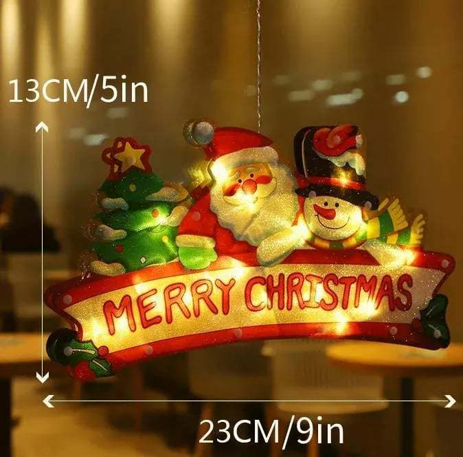 🎄Vente de Noël anticipée -50% de réduction🎊Lumières à ventouse pour fenêtre de Noël🎅 - Image 9